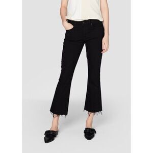 DEREK Lam | 10 Crosby Gia Crop Flare Black